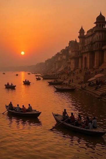 East India — Varanasi ghats
